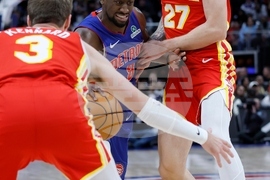 Hawks Pistons Basketball