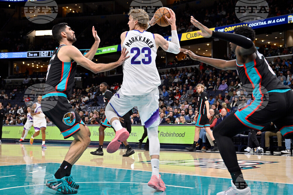 Jazz Grizzlies Basketball