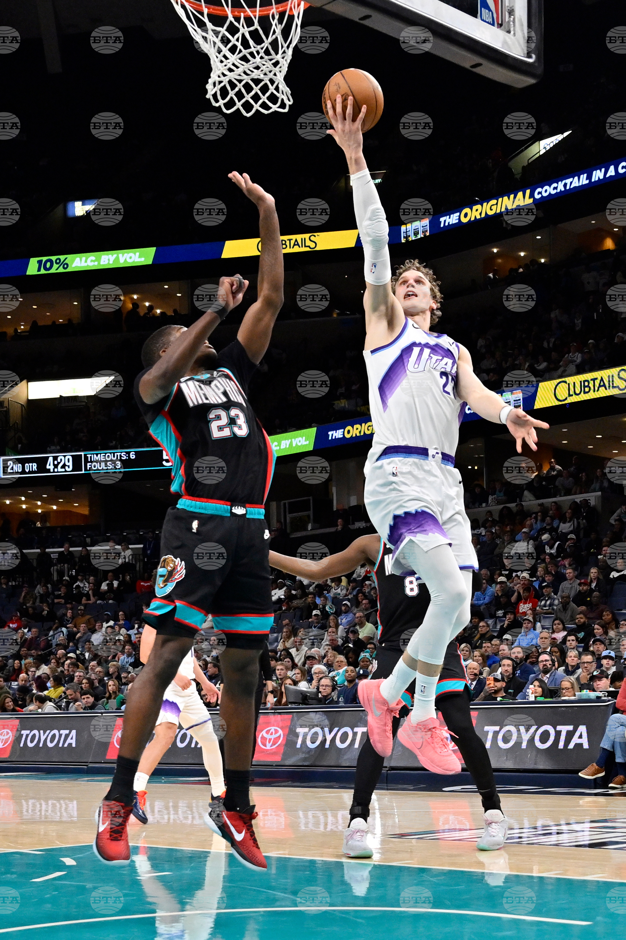 Jazz Grizzlies Basketball