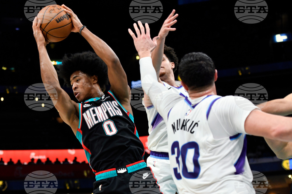 Jazz Grizzlies Basketball