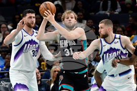 Jazz Grizzlies Basketball