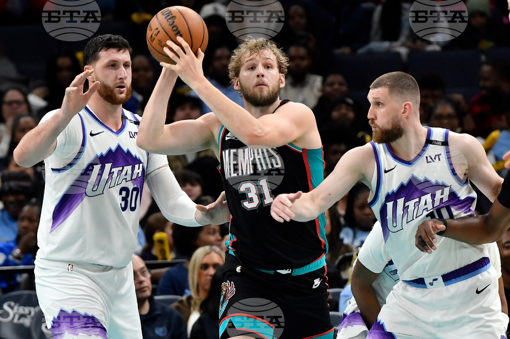 Jazz Grizzlies Basketball