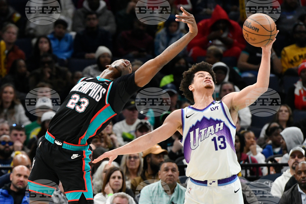 Jazz Grizzlies Basketball