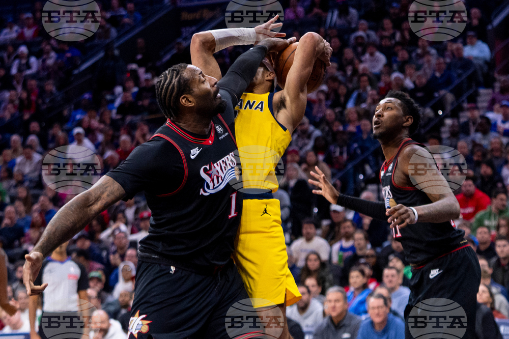 Pacers 76ers Basketball