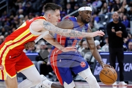 Hawks Pistons Basketball