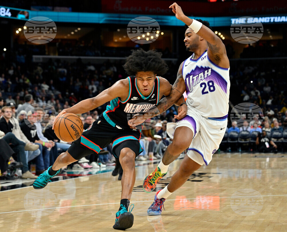 Jazz Grizzlies Basketball