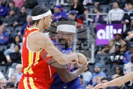 Hawks Pistons Basketball