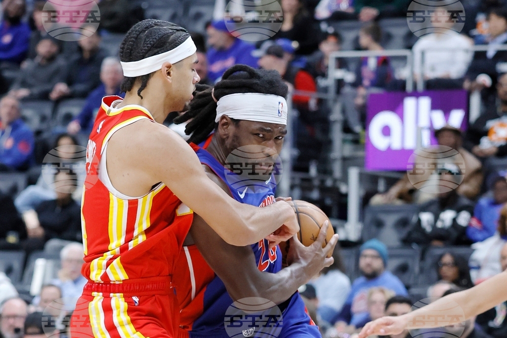 Hawks Pistons Basketball