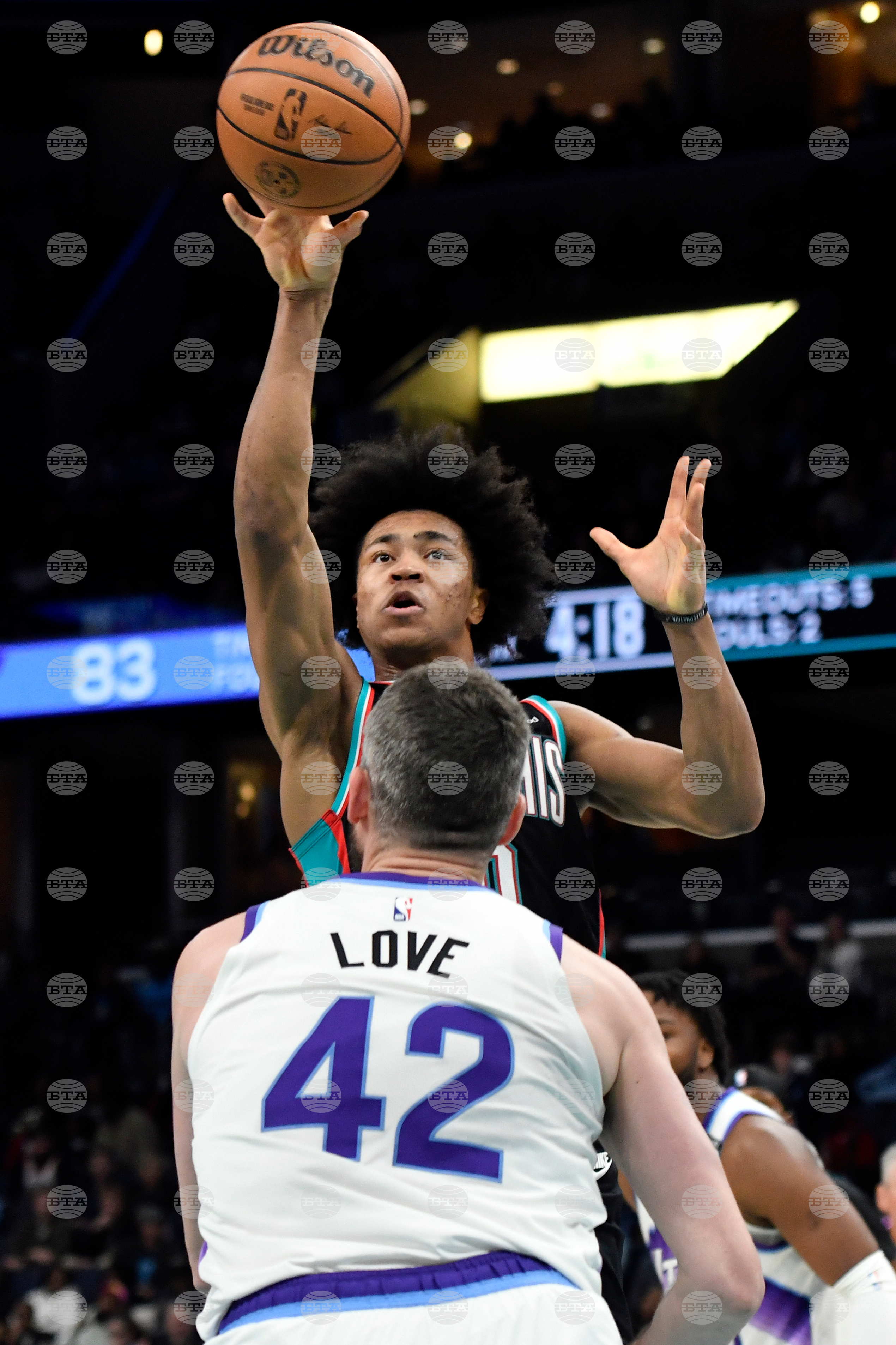 Jazz Grizzlies Basketball