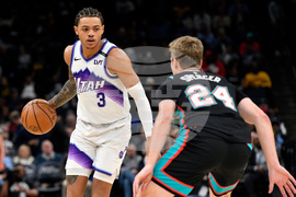 Jazz Grizzlies Basketball