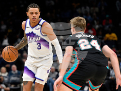 Jazz Grizzlies Basketball