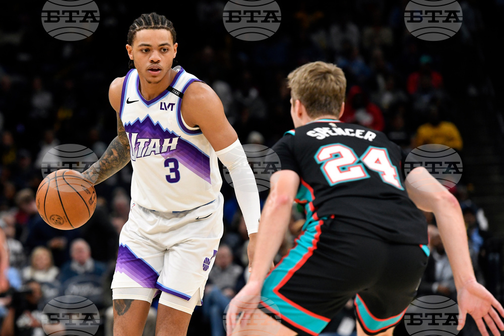 Jazz Grizzlies Basketball