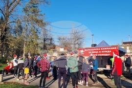 Плевен - кампания "Мото Коледа" - благотворително бягане