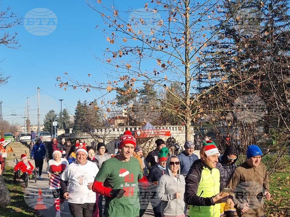 Плевен - кампания "Мото Коледа" - благотворително бягане