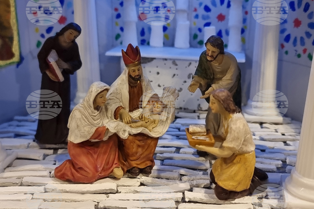 Русе - католическа църква - макет