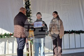 Разград - коледна украса - конкурс - награди