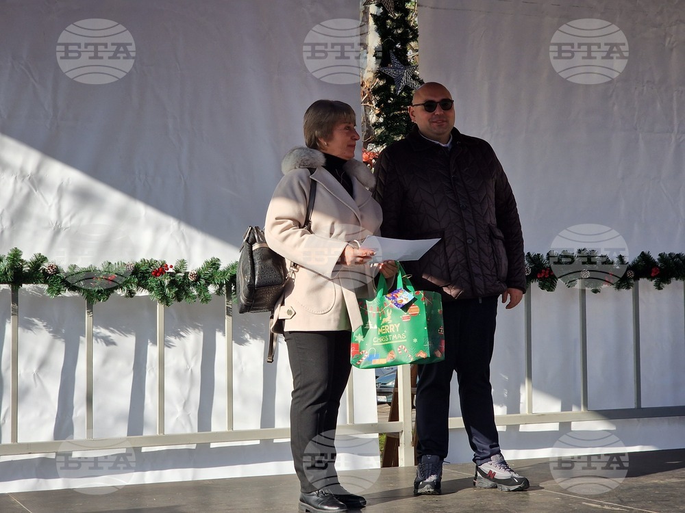 Разград - коледна украса - конкурс - награди