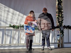 Разград - коледна украса - конкурс - награди