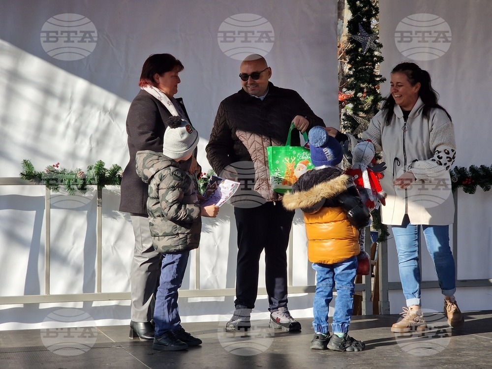 Разград - коледна украса - конкурс - награди