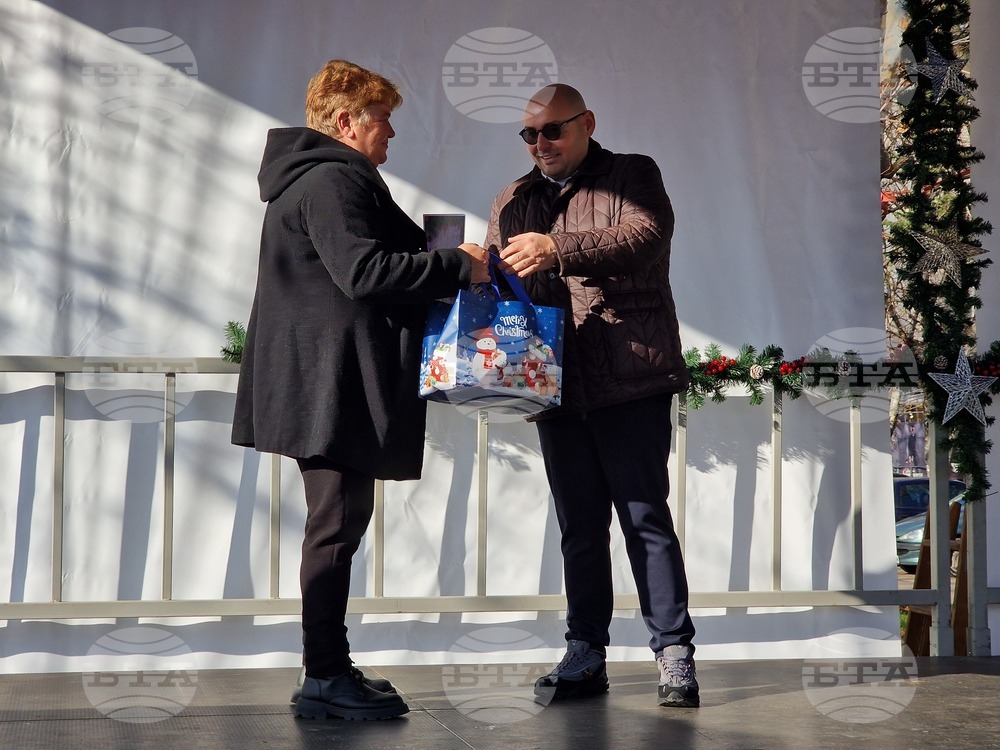 Разград - коледна украса - конкурс - награди