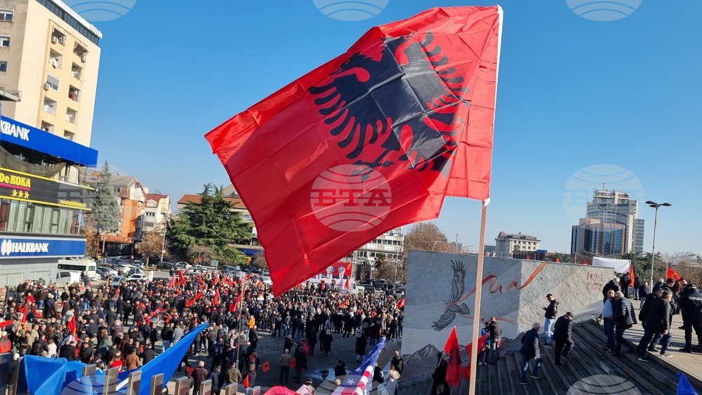 Македония - протест