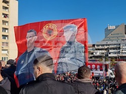 Македония - протест