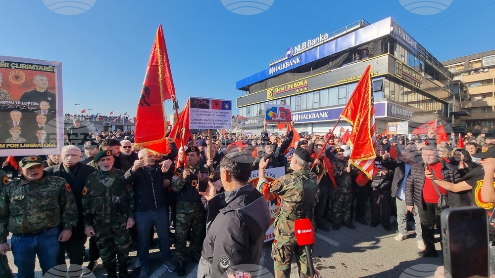 Македония - протест