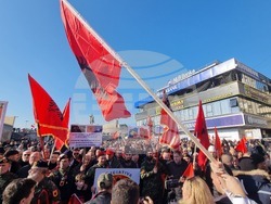 Македония - протест