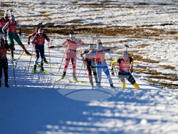 Austria World Cup Biathlon