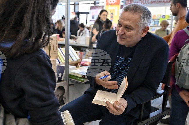 Панаир на книгата - Георги Господинов - среща и автограф