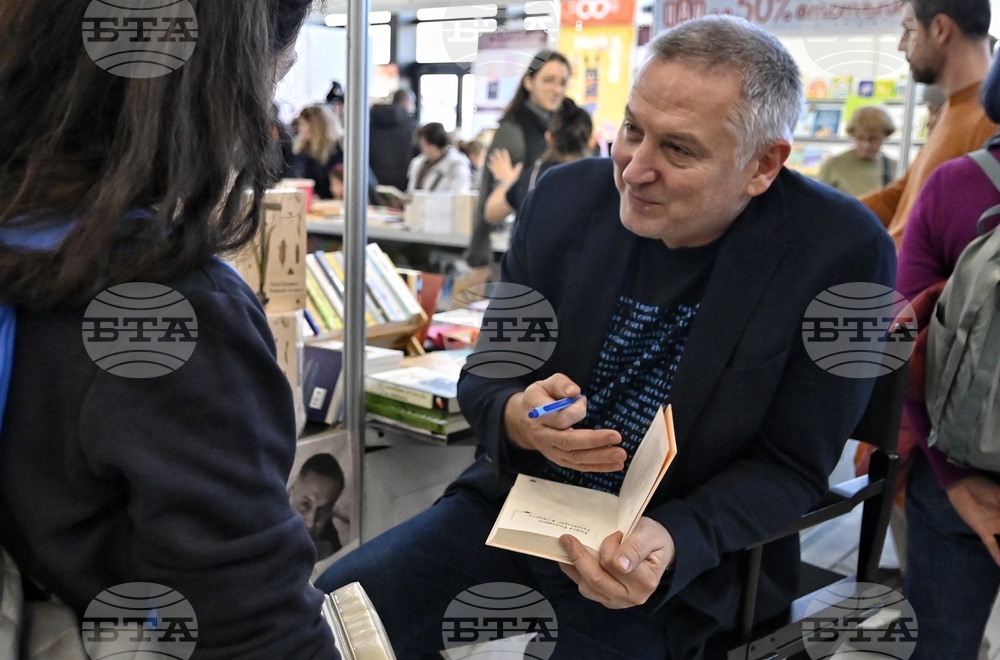 Панаир на книгата - Георги Господинов - среща и автограф