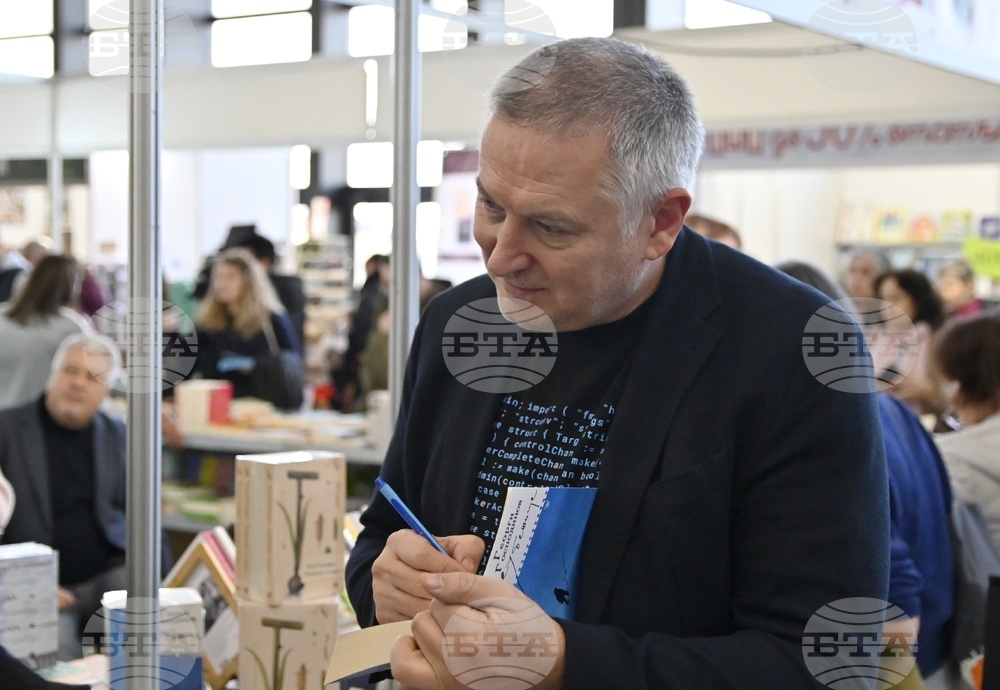 Панаир на книгата - Георги Господинов - среща и автограф
