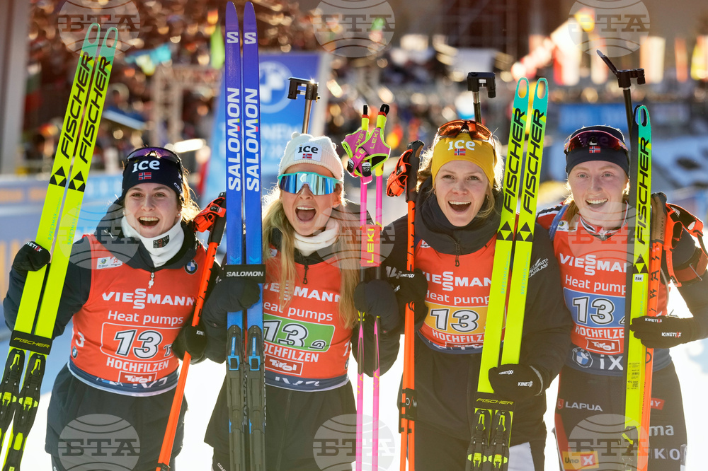 Austria World Cup Biathlon