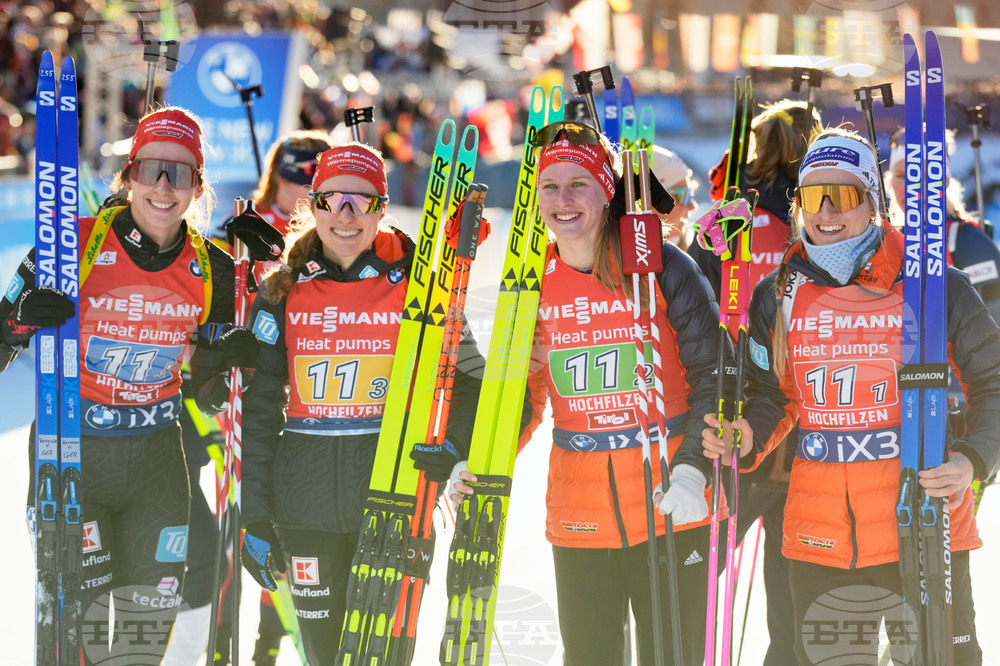 Austria World Cup Biathlon