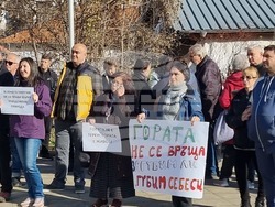 Смолян - протест