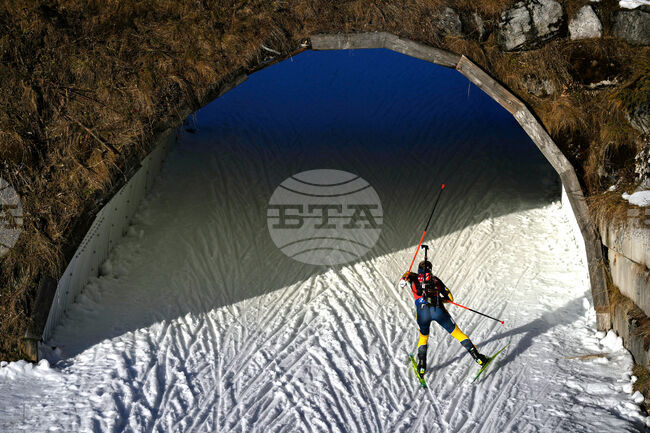 APTOPIX Austria World Cup Biathlon