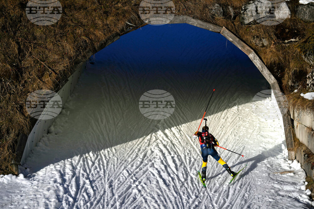 APTOPIX Austria World Cup Biathlon