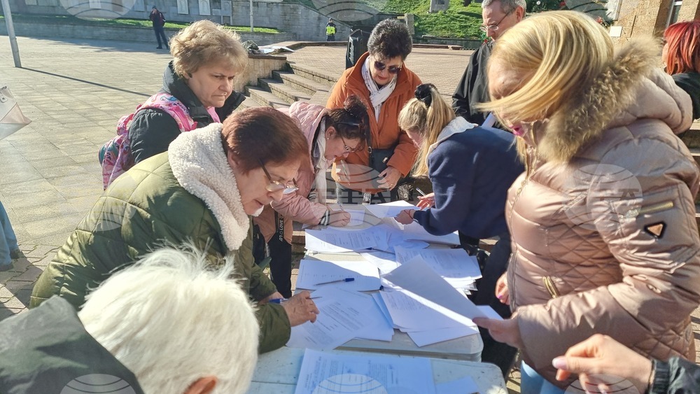 Смолян - изсичане на дървета - протест