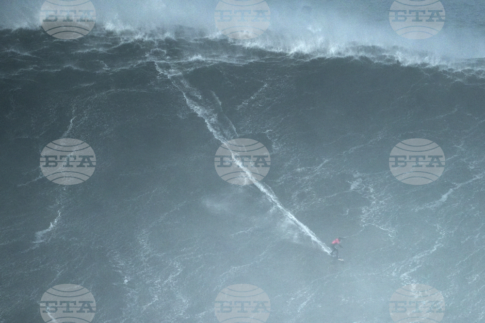 Portugal Big Wave Surfing