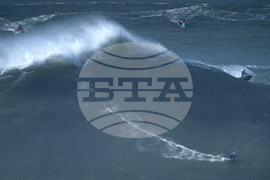 Portugal Big Wave Surfing