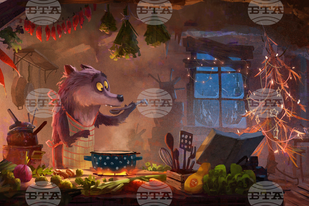 France Christmas Wolf