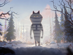 France Christmas Wolf