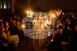 APTOPIX Russia St. Lucia's Day