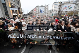 Hungary Demonstration