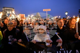 Hungary Demonstration