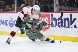 APTOPIX Senators Wild Hockey