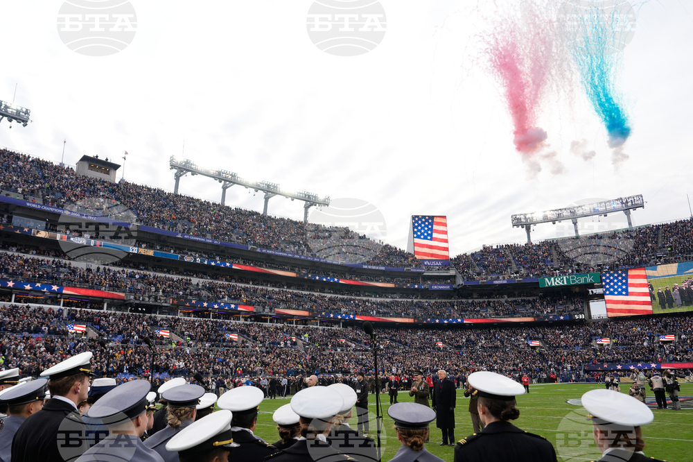 Trump Army Navy Football