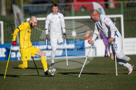 Russia Ukraine War Amputee Soccer