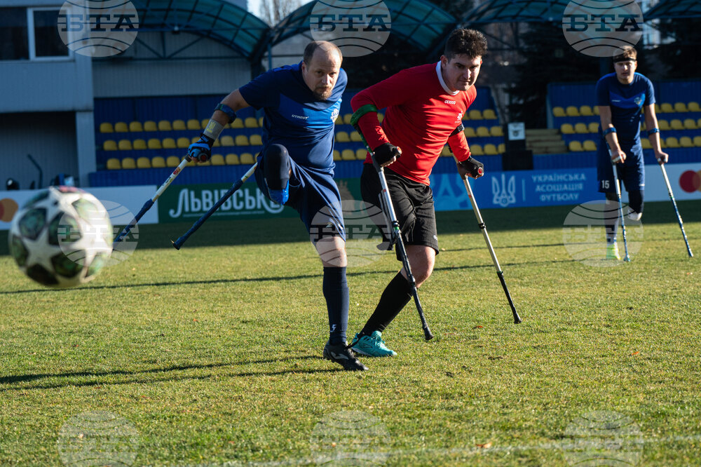 Russia Ukraine War Amputee Soccer
