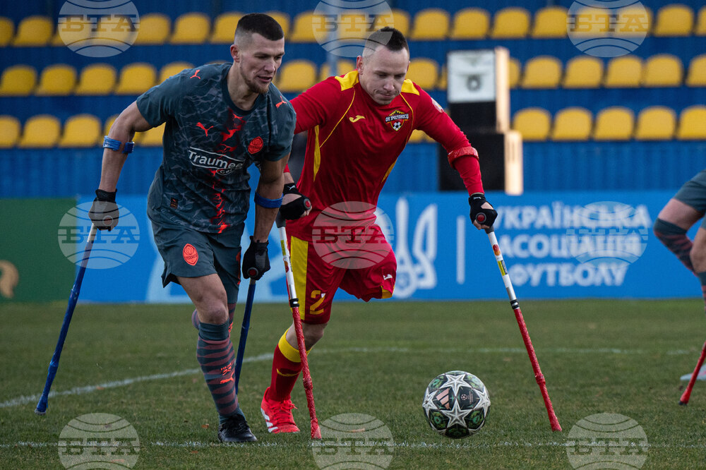 Russia Ukraine War Amputee Soccer